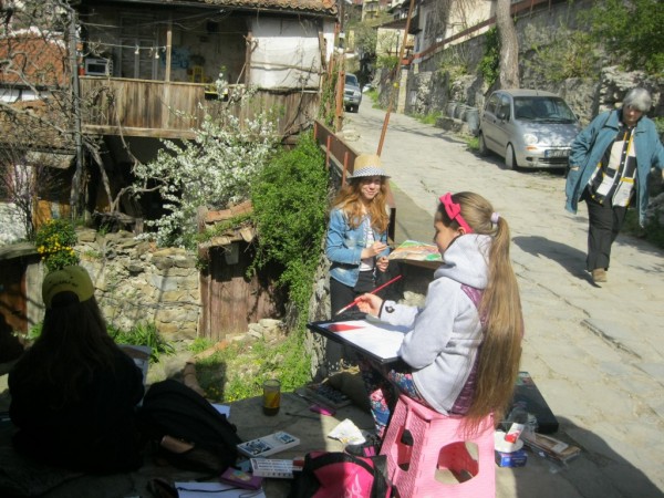 Пролетен пленер на школа“Арт линия“ във Велико Търново