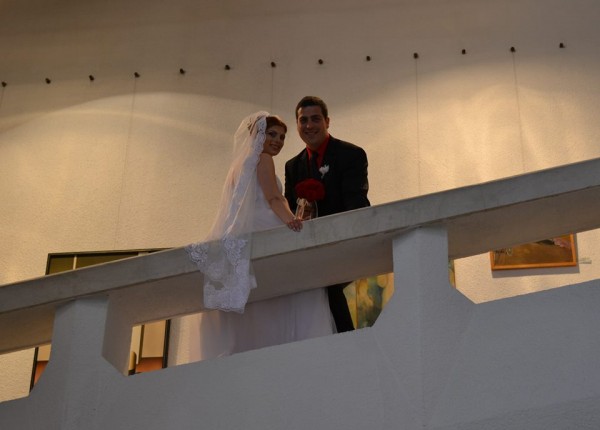 Сватбена фотосесия в Художествената галерия