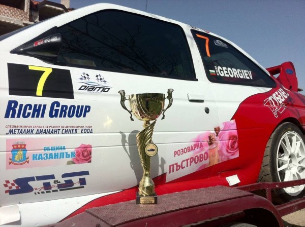 Даниел Живков от екипа на „Ефко рейсинг“ с нова победа в Планинския шампионат