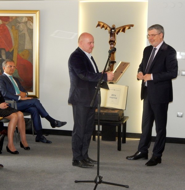 Казанлъшката компания „Давид холдинг“ с награда от Българска стопанска камара