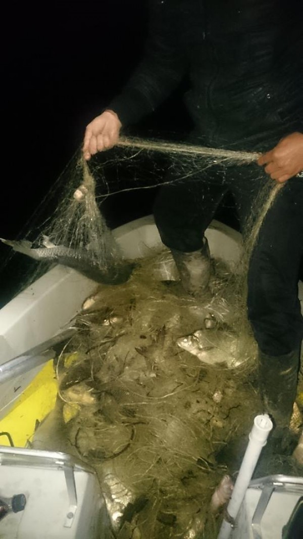 Извадиха и изгориха 3200 метра мрежи от водите на язовирите Копринка и Жребчево