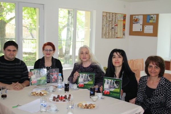 Холандската поетеса Сафета Осмичич на среща в ПГЛПТ