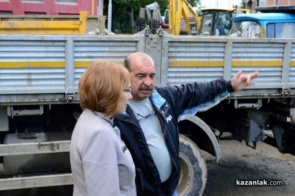 Възстановиха отнесената от реката част до Художествената гимназия