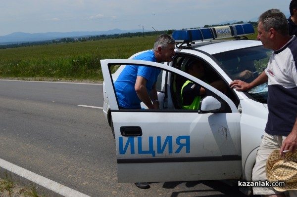 Катастрофа затвори пътя Казанлък – Енина