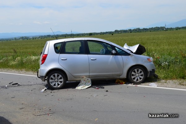 Катастрофа затвори пътя Казанлък – Енина