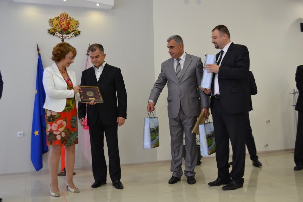 Кметът на Общината се срещна с делегации на побратимените градове