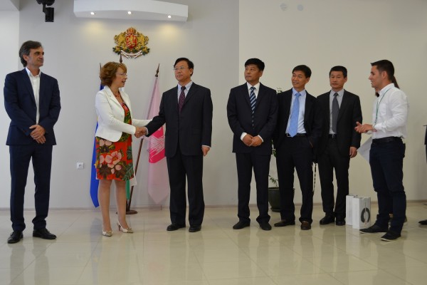 Кметът на Общината се срещна с делегации на побратимените градове