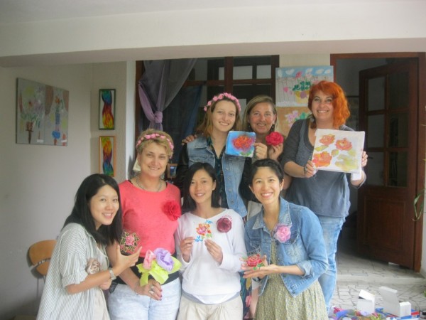 Над 200 туристи от цял свят участваха в уъркшопа „Направете роза“