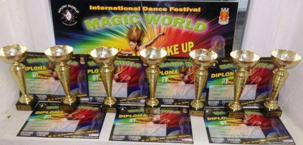 Достойно представяне в X–то издание на Международен конкурс „Вълшебен свят“ на балерините от „Грация“