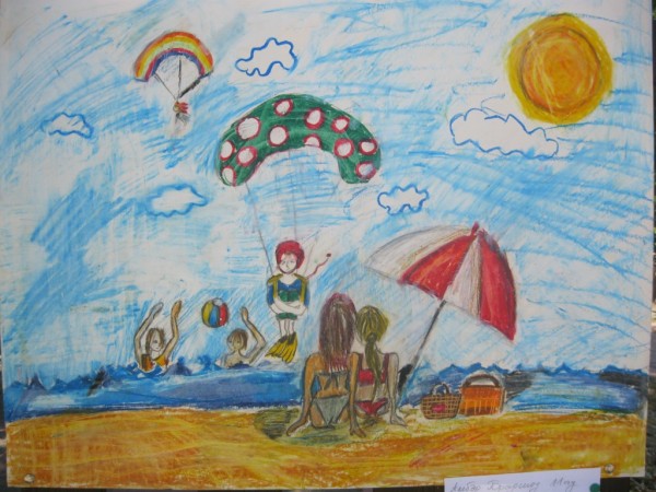 Малките художници от „Арт линия“ се завърнаха от Албена