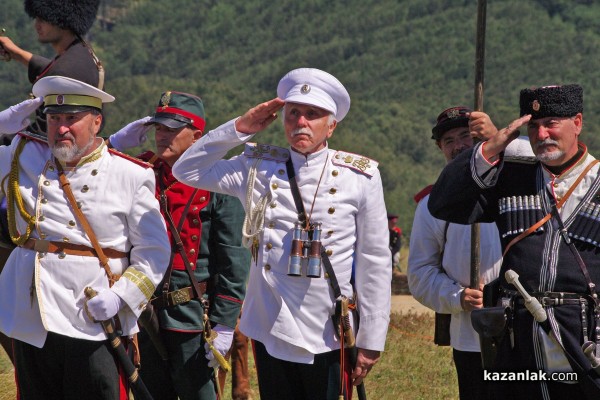 139 годишнина от Шипченската епопея - възстановка