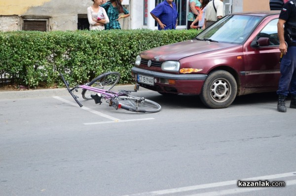 Велосипедист пострада при пътен инцидент /видео/