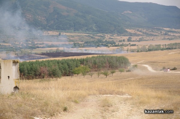 Пожар над полигона на Тюлбето /обновена/