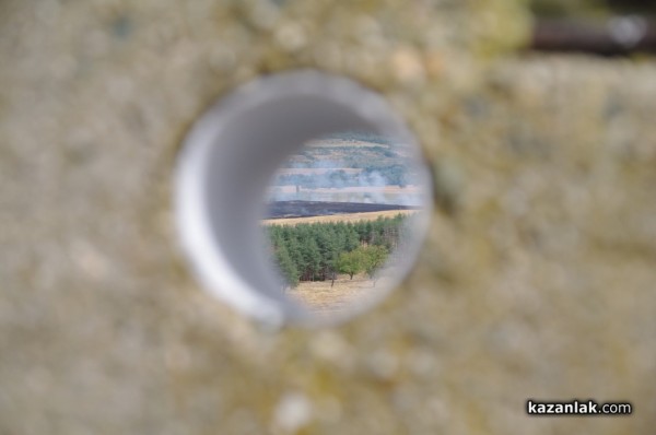 Пожар над полигона на Тюлбето /обновена/