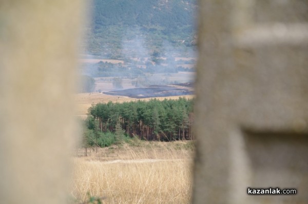 Пожар над полигона на Тюлбето /обновена/