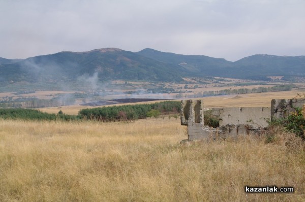 Пожар над полигона на Тюлбето /обновена/