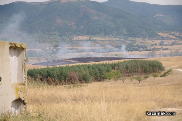 Пожар над полигона на Тюлбето /обновена/
