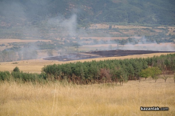 Пожар над полигона на Тюлбето /обновена/