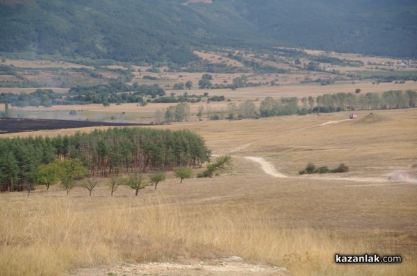 Пожар над полигона на Тюлбето /обновена/