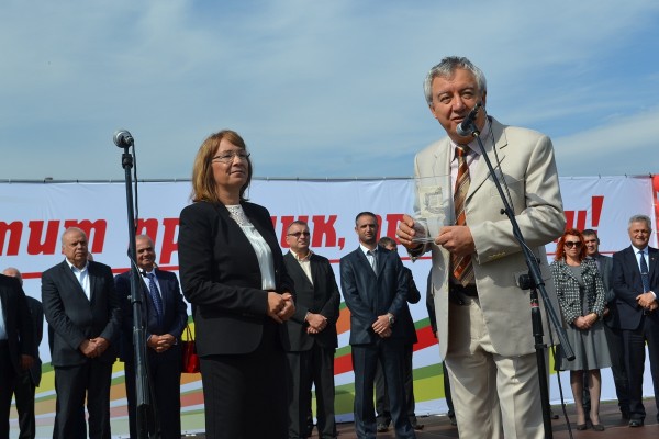 Кметът на Общината поздрави Арсеналци