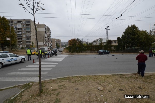 Възрастно семейство пострада при катастрофа до ромската махала