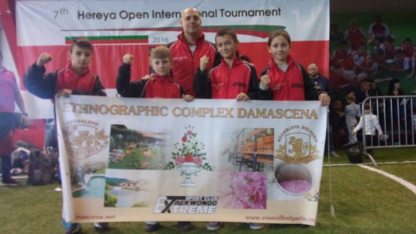  Отборни и индивидуални успехи за таекуондистите от Казанлък на „Херея оупън“