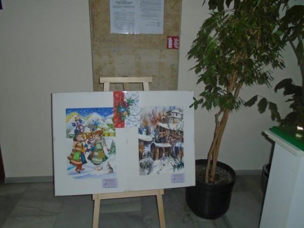 Школа “Живопис“ подреди няколко коледни изложби