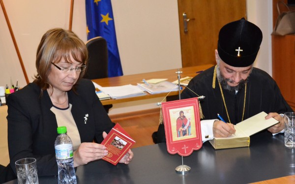 Първа среща на Кмета с новия Старозагорски митрополит в Общината