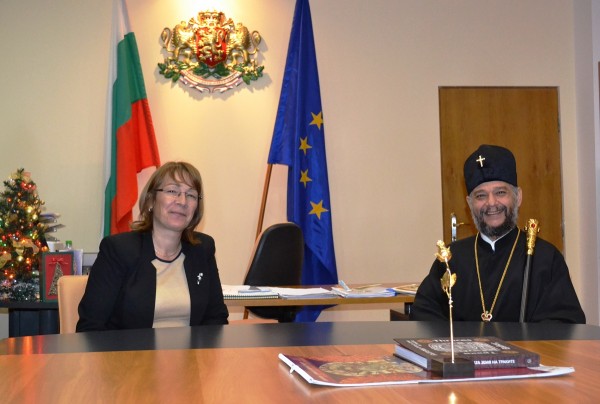Първа среща на Кмета с новия Старозагорски митрополит в Общината