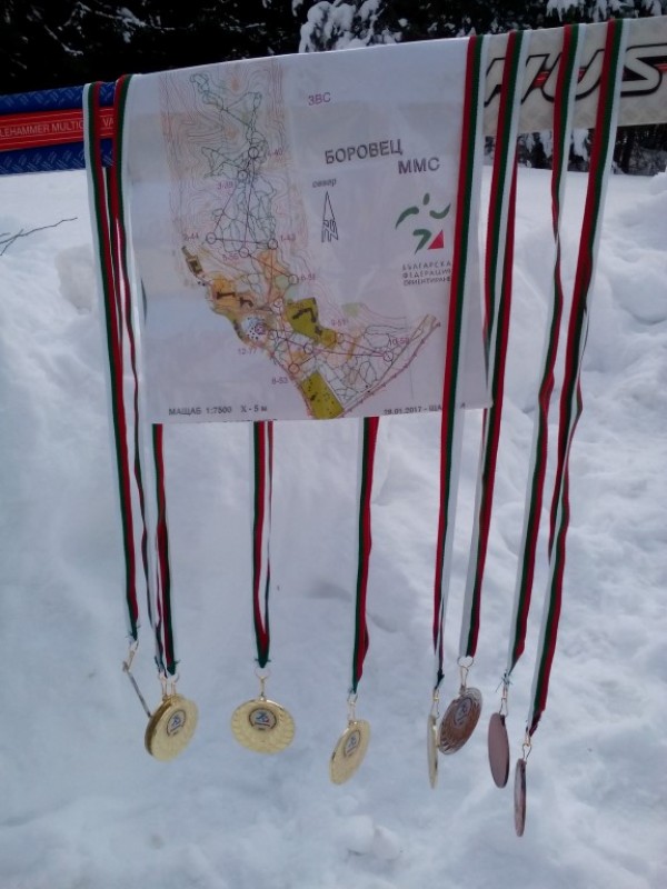 9 медала от Държавното първенство донесоха казанлъшките ски-ориентировачи