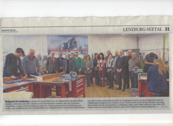 Швейцарският модел в българското образование – успешно приложен в казанлъшката професионална гимназия