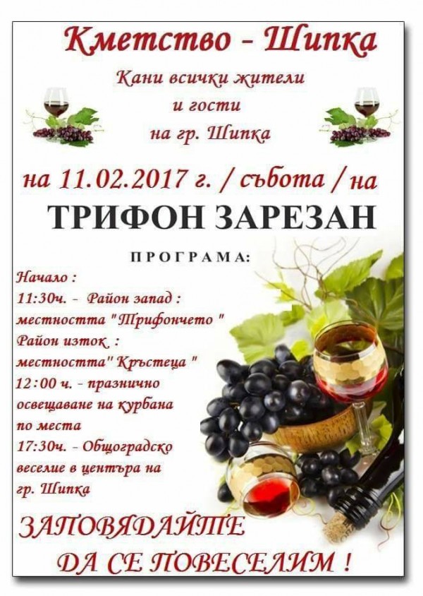 Зарязваме лозите в казанлъшко тази събота и мерим най-добрата реколта на ланшното вино