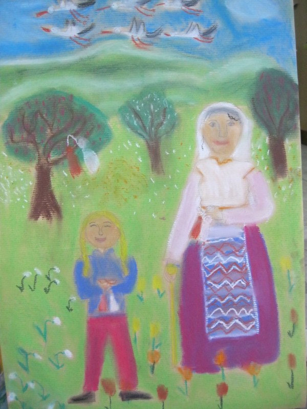 Малки художници изработиха мартенички в “Ателието“