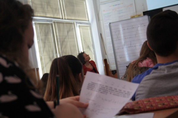 Открит урок по „Стенография“ бе изнесен в ПГЛПТ 