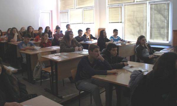 Открит урок по „Стенография“ бе изнесен в ПГЛПТ 