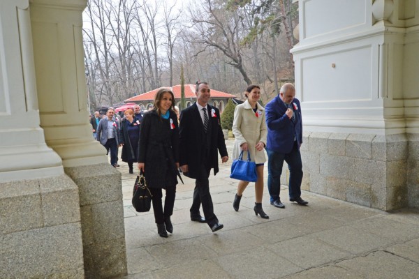 Борис Кърчев и Йоана Фильова посрещнаха колегите си от листата на ГЕРБ в Шипка