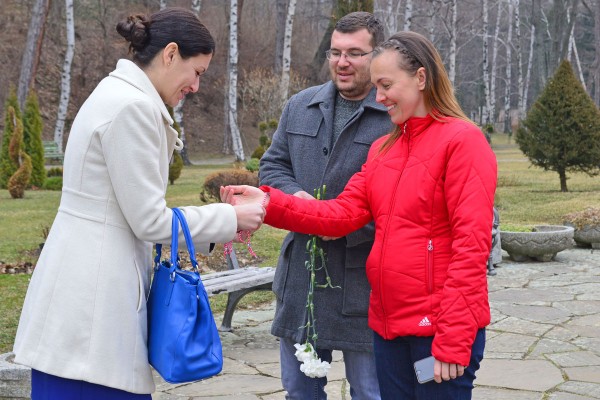 Борис Кърчев и Йоана Фильова посрещнаха колегите си от листата на ГЕРБ в Шипка