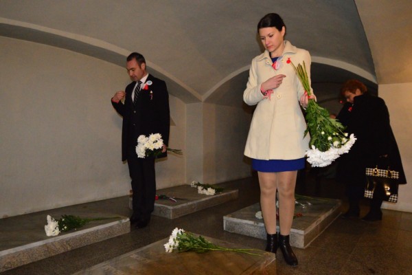 Борис Кърчев и Йоана Фильова посрещнаха колегите си от листата на ГЕРБ в Шипка