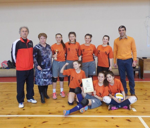 Волейболните игри за 5 - 7 клас приключиха