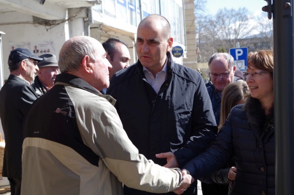 Цветанов в Казанлък: ГЕРБ ще увеличи реално пенсиите още в първата година