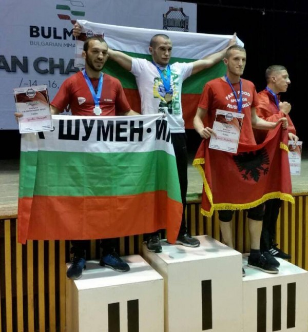 Гюлтен Котелов спечели шампионска титла на Балканското първенство по ММА