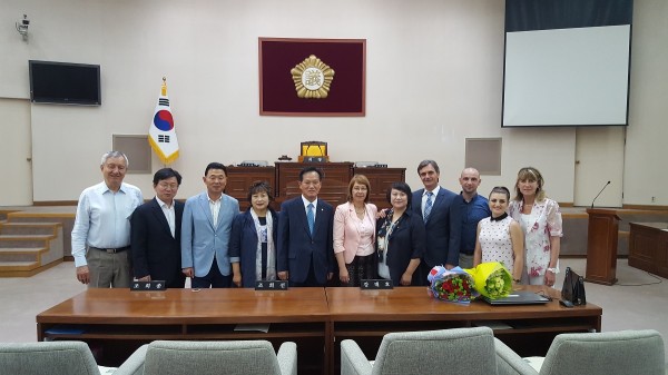 Казанлък е първият побратим на корейския район Джунгнанг, Сеул