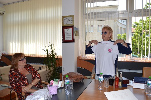 Джон Лоутън се срещна с Кмета на Казанлък