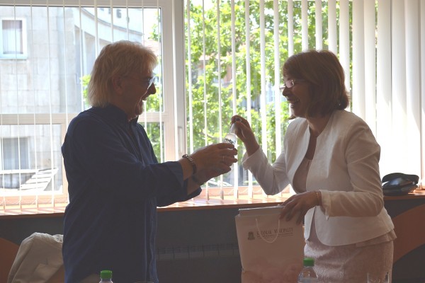 Джон Лоутън се срещна с Кмета на Казанлък