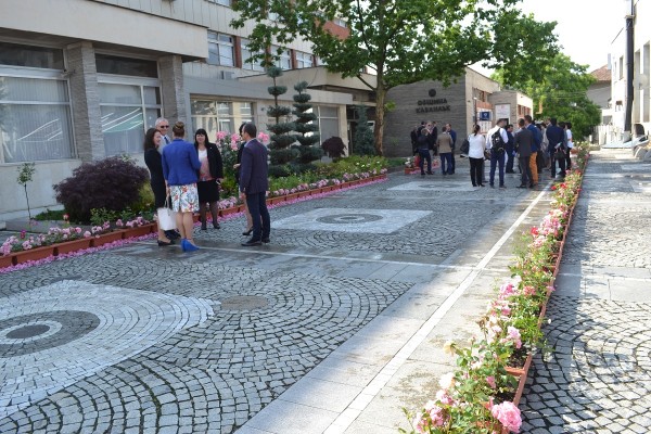 Среща на Кмета с делегациите от побратимените градове