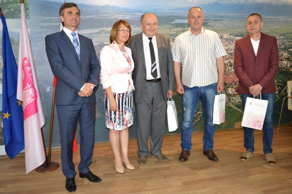 Среща на Кмета с делегациите от побратимените градове