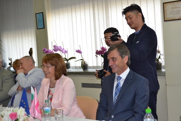 Среща на Кмета с делегациите от побратимените градове