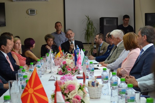 Среща на Кмета с делегациите от побратимените градове