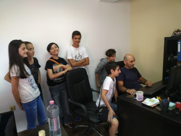 Младите уеб дизайнери на ИКТ Център на гости на KAZANLAK.COM