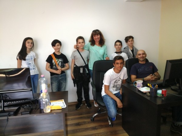 Младите уеб дизайнери на ИКТ Център на гости на KAZANLAK.COM